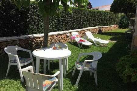 Apartamento bajo con jardín y piscina - FORCAT. Ciutadella (Menorca) Exterior foto